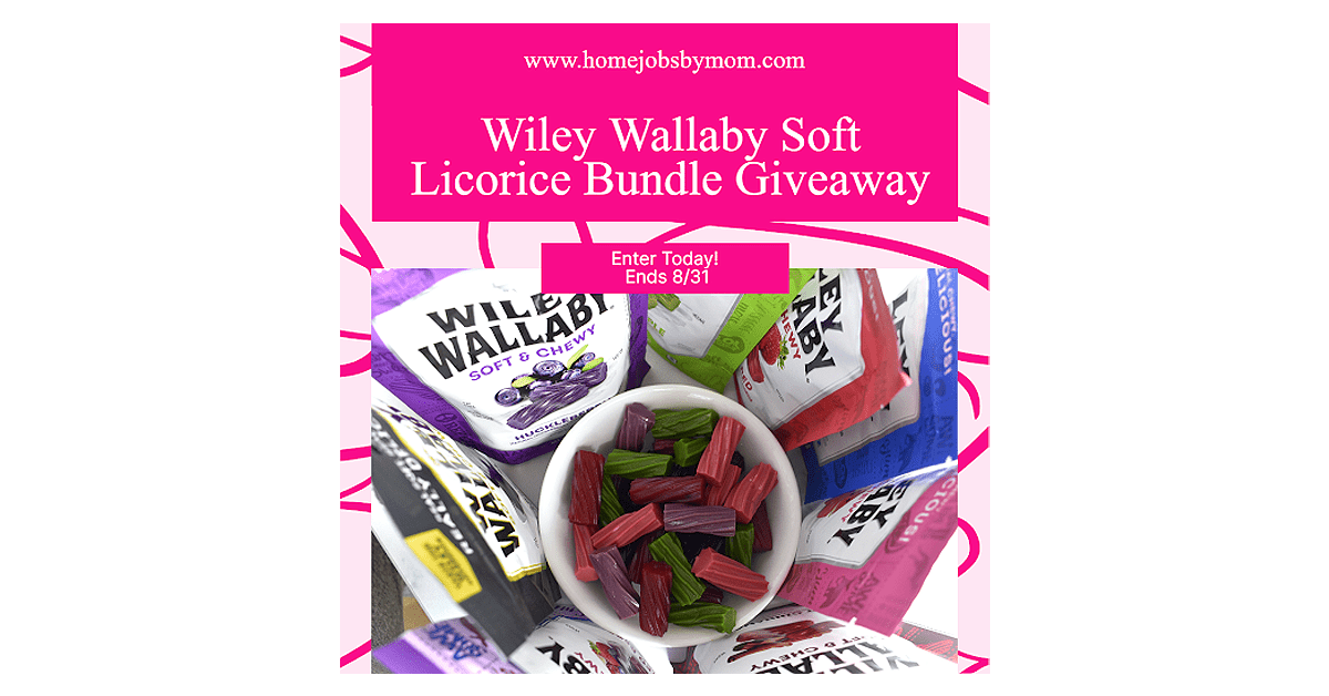 Wiley Wallaby Licorice Giveaway